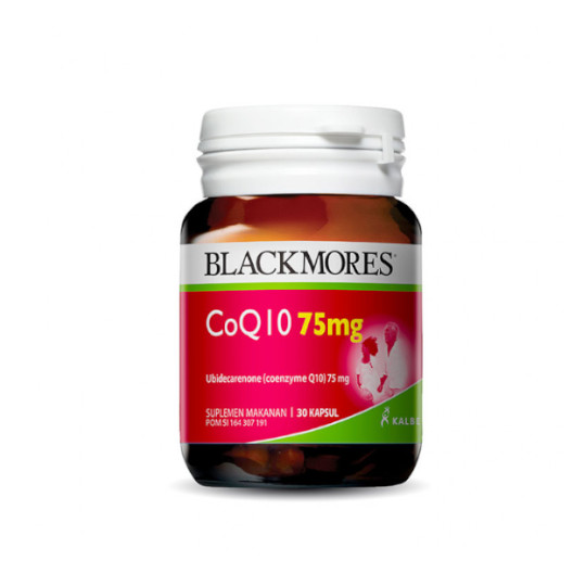 BLACKMORES COQ 10 75 MG 30 KAPSUL BLACKMORES COQ 10 75 MG 30 KAPSUL