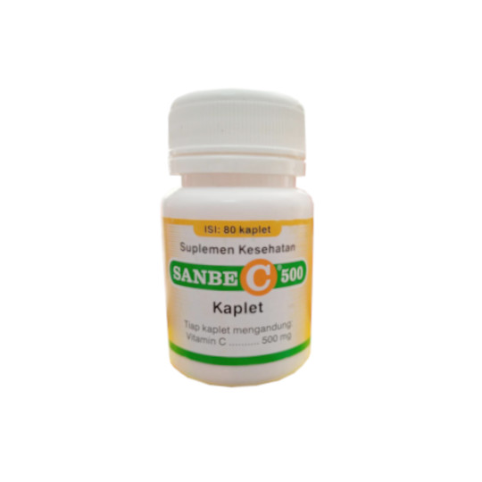 Sanbe C 500 mg 80 Kaplet Sanbe C 500 mg 80 Kaplet
