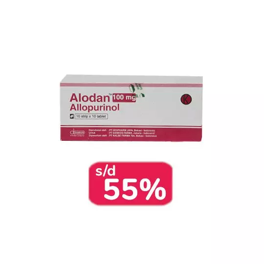 ALODAN 100 MG 30 TABLET - OBAT RUTIN ALODAN 100 MG 30 TABLET - OBAT RUTIN
