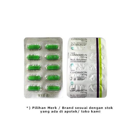 Clindamycin 150 mg 10 Kapsul Clindamycin 150 mg 10 Kapsul