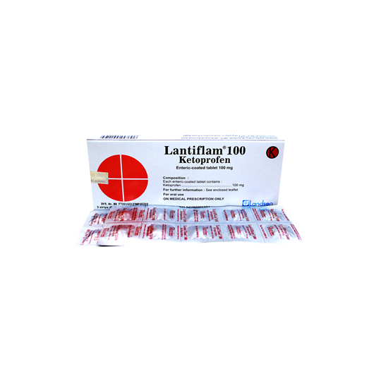 Lantiflam 100 mg 10 Tablet Lantiflam 100 mg 10 Tablet