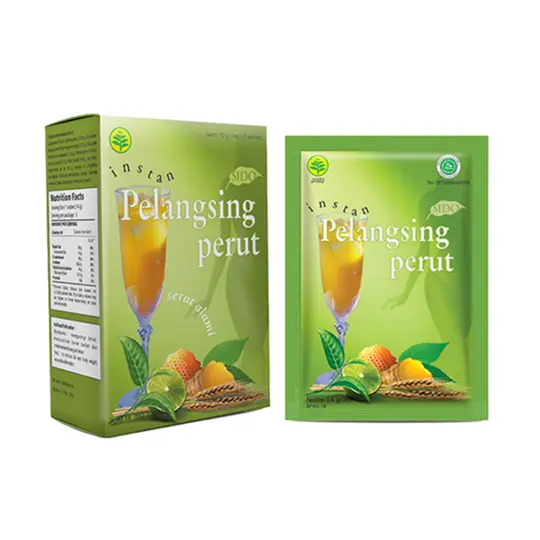 Sido Muncul Jamu Instan Pelangsing Perut 5 Sachet
