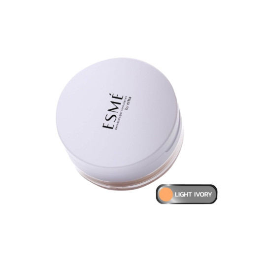 Esme True Matte Oily Skin Types Light Ivory 15 g Esme True Matte Oily Skin Types Light Ivory 15 g