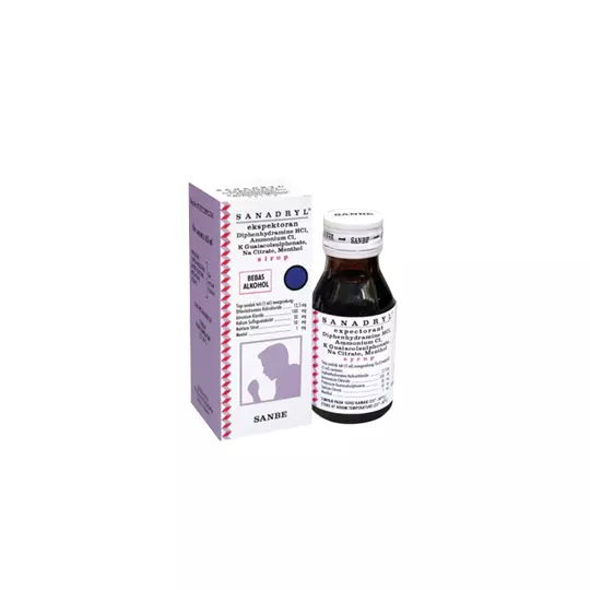 SANADRYL EXPECTORANT SIRUP 60 ML SANADRYL EXPECTORANT SIRUP 60 ML
