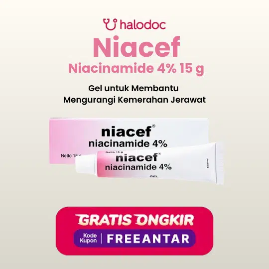 Niacef 4% Gel 15 g