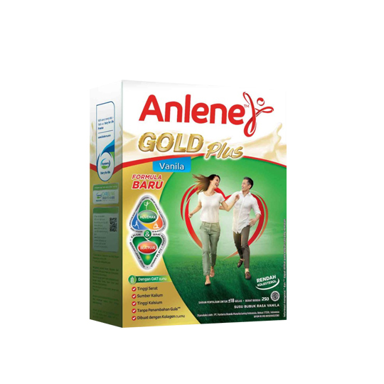 ANLENE GOLD PLUS RASA VANILA 250 G ANLENE GOLD PLUS RASA VANILA 250 G