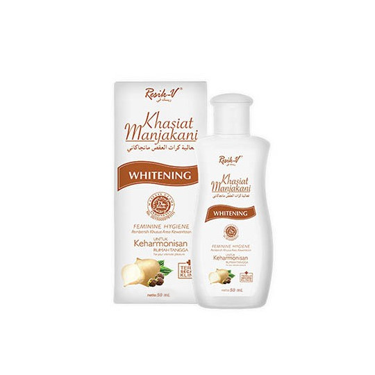 Resik-V Manjakani Whitening Liquid 50 ml Resik-V Manjakani Whitening Liquid 50 ml