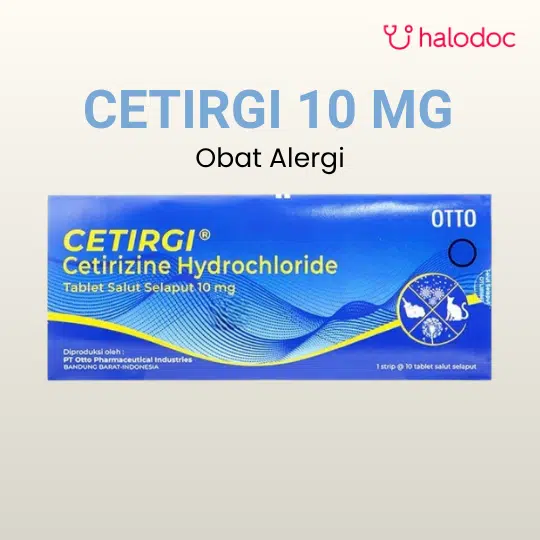 Cetirgi 10 mg 10 Tablet