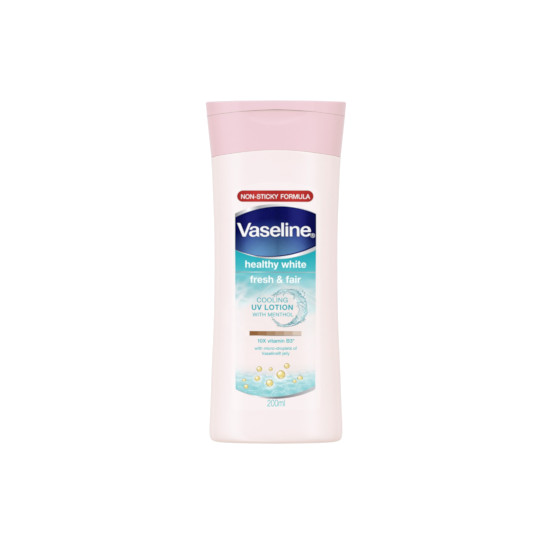 Vaseline Healthy White Fresh & Fair UV Lotion with Menthol 200 ml