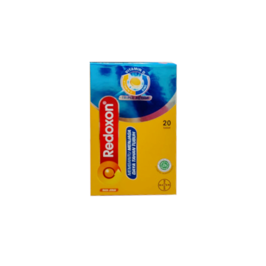 Redoxon Triple Action Effervescent Twin Pack 20 Tablet Redoxon Triple Action Effervescent Twin Pack 20 Tablet
