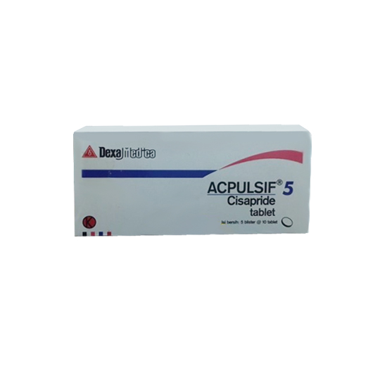 Acpulsif 5 mg 10 Tablet Acpulsif 5 mg 10 Tablet