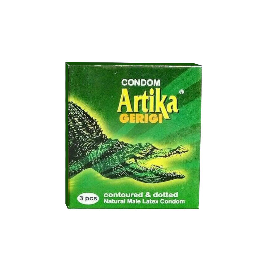 Kondom Artika Gerigi Isi 3 Kondom Artika Gerigi Isi 3