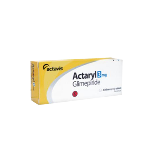 ACTARYL 3 MG 10 TABLET ACTARYL 3 MG 10 TABLET