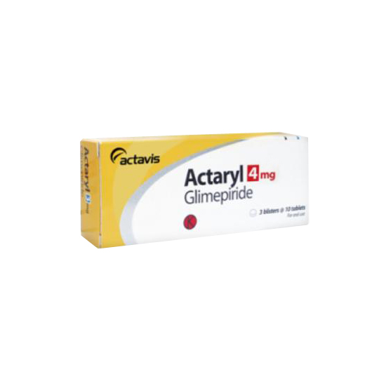 ACTARYL 4 MG 10 TABLET ACTARYL 4 MG 10 TABLET