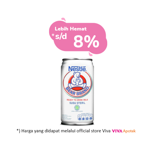 Bear Brand Susu Steril 189 ml Bear Brand Susu Steril 189 ml
