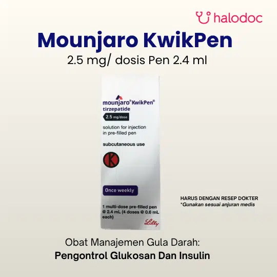 Mounjaro Kwikpen 2.5 mg/ dosis Pen 2.4 ml