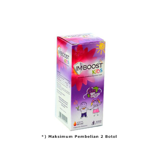 IMBOOST KIDS SIRUP RASA ANGGUR 60 ML IMBOOST KIDS SIRUP RASA ANGGUR 60 ML