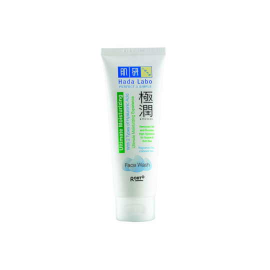 hada labo gokujyun ultimate moisturizing facial wash