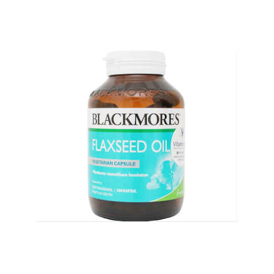 BLACKMORES FLAXSEED OIL 1000 MG 100 KAPSUL BLACKMORES FLAXSEED OIL 1000 MG 100 KAPSUL