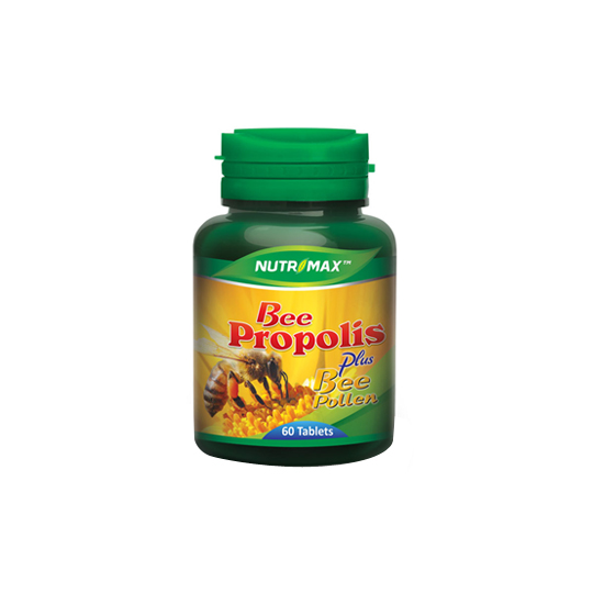 NUTRIMAX BEE PROPOLIS PLUS BEE POLLEN 60 TABLET NUTRIMAX BEE PROPOLIS PLUS BEE POLLEN 60 TABLET