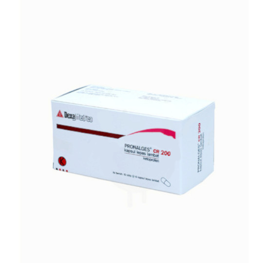 PRONALGES CR KAPSUL 200 MG PRONALGES CR KAPSUL 200 MG