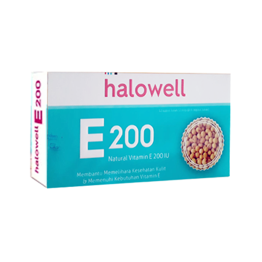 Halowell E 200 IU 12 Kapsul Halowell E 200 IU 12 Kapsul