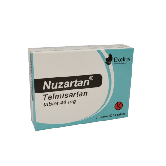 Nuzartan 40 mg 14 Tablet Nuzartan 40 mg 14 Tablet