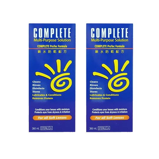 Complete Multi Purpose Solution 360 ml 2 Botol - Hemat Borongan Complete Multi Purpose Solution 360 ml 2 Botol - Hemat Borongan