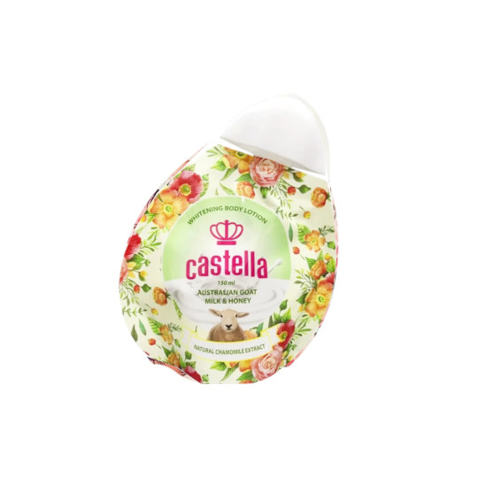 Castella Whitening Body Lotion Australian Goat Milk & Honey 150 ml