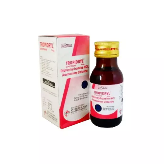 TROPIDRYL EXPECTORANT SIRUP 60 ML TROPIDRYL EXPECTORANT SIRUP 60 ML