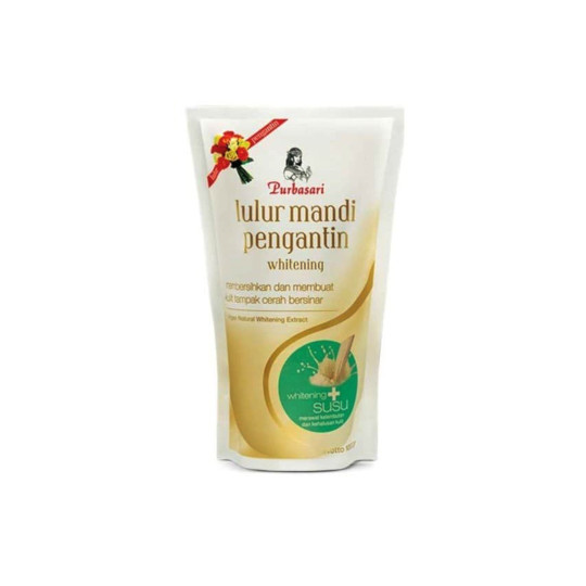 Purbasari Lulur Mandi Whitening & Susu Refill 1 kg Purbasari Lulur Mandi Whitening & Susu Refill 1 kg