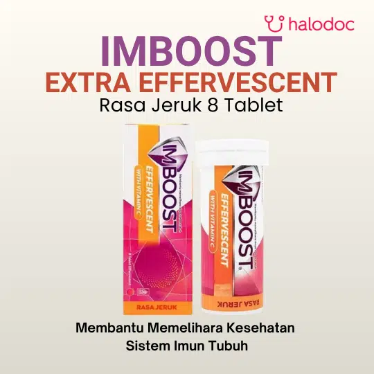 Imboost Extra Effervescent Rasa Jeruk 8 Tablet - Gambar 1