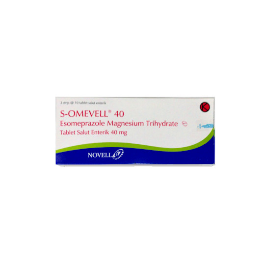 S-Omevell 40 mg 10 Tablet S-Omevell 40 mg 10 Tablet