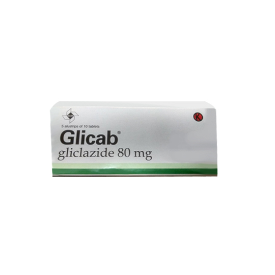 GLICAB 80 MG 10 TABLET GLICAB 80 MG 10 TABLET