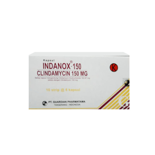 Indanox 150 mg 6 Kapsul Indanox 150 mg 6 Kapsul
