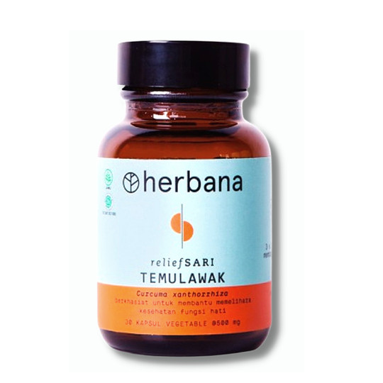 Herbana Relief Temulawak 30 Kapsul Kegunaan, Efek Samping, Dosis dan