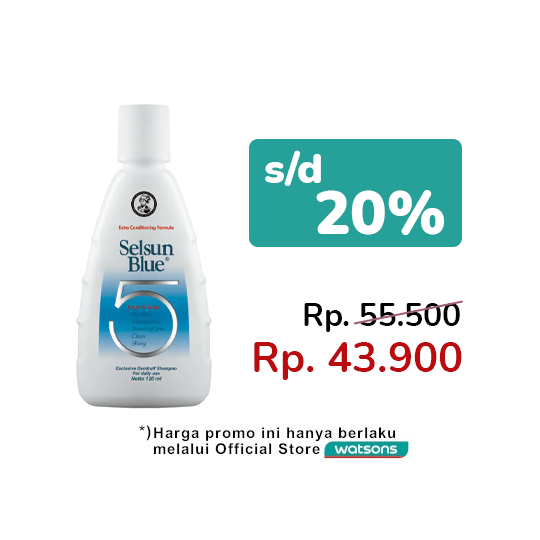 Selsun Blue 5 Shampo 120 ml Selsun Blue 5 Shampo 120 ml
