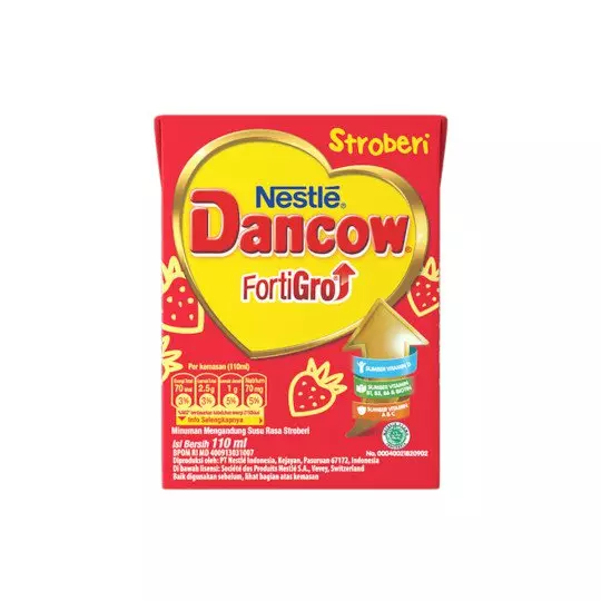 DANCOW UHT STROBERI 110 ML DANCOW UHT STROBERI 110 ML