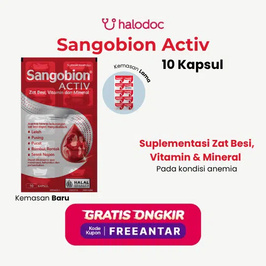Sangobion Activ 10 Kapsul