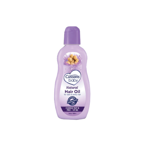 Cussons Baby Hair Oil Candle Nut & Pro Vit B5 100 ml Cussons Baby Hair Oil Candle Nut & Pro Vit B5 100 ml