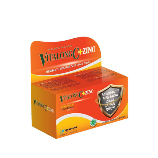 Vitalong C + Zinc 30 Kapsul Vitalong C + Zinc 30 Kapsul