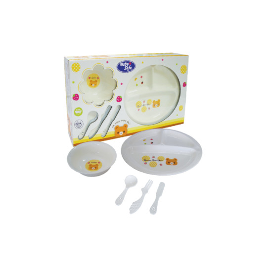 Baby Safe Feeding Set 5 Pcs FS603 Baby Safe Feeding Set 5 Pcs FS603