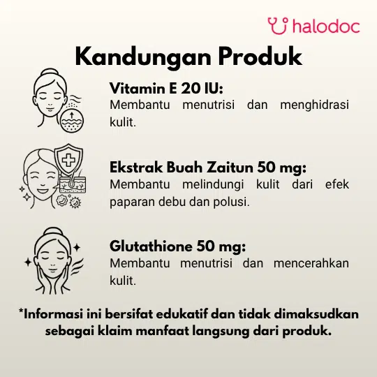 Natur-E White 32 Kapsul - Gambar 2