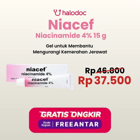 Niacef 4% Gel 15 g