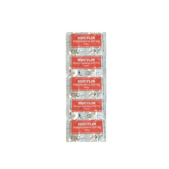 MUCYLIN 200 MG 10 KAPSUL MUCYLIN 200 MG 10 KAPSUL
