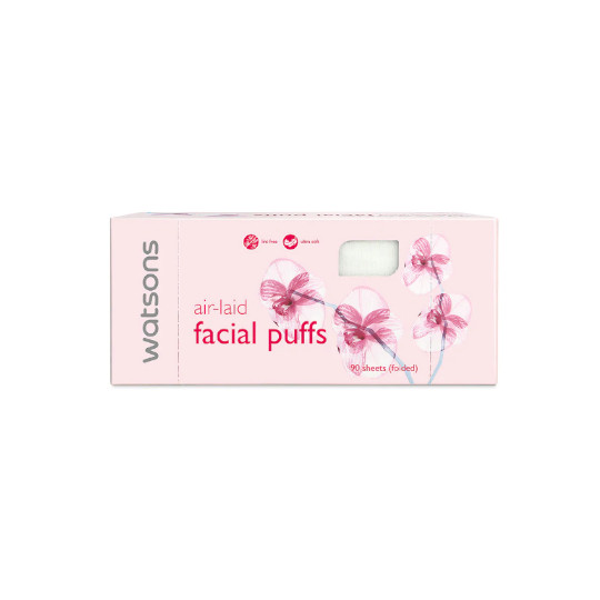 WATSONS AIRLAID FACIAL PUFFS 90 LEMBAR WATSONS AIRLAID FACIAL PUFFS 90 LEMBAR