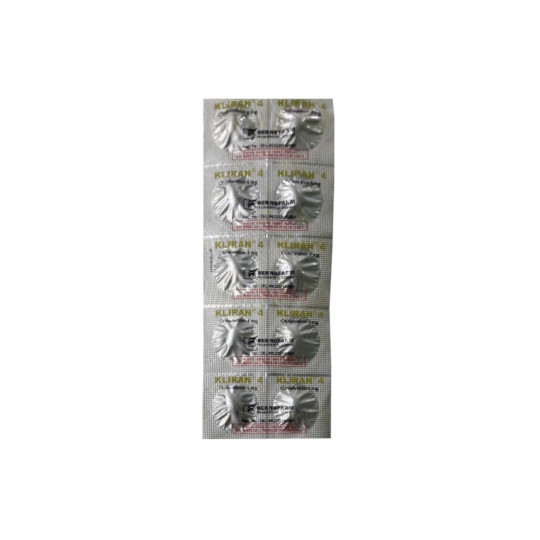 KLIRAN 4 MG 10 KAPLET KLIRAN 4 MG 10 KAPLET