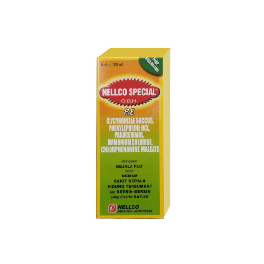 OBH NELLCO SPECIAL PE SIRUP 100 ML OBH NELLCO SPECIAL PE SIRUP 100 ML