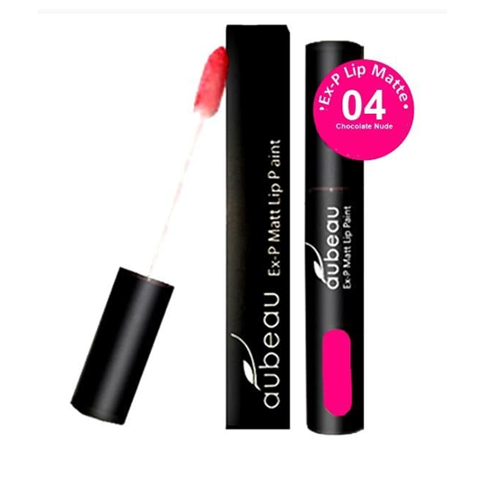 Aubeau Ex-P Matt Lip Paint 04 Chocolate Nude Aubeau Ex-P Matt Lip Paint 04 Chocolate Nude