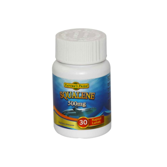 Nature's Pride Squalene 500 mg 30 Kapsul Nature's Pride Squalene 500 mg 30 Kapsul